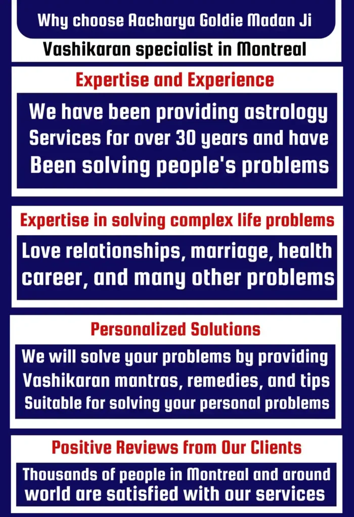 Vashikaran specialist in Montreal, Quebec, Canada